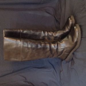 Born Tall Black Leather Boots 8